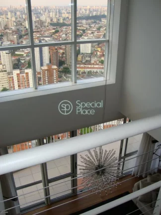 Imagem Cobertura duplex para locação na Vila Mariana com vista espetacular - Área: 320m² - Living para ...