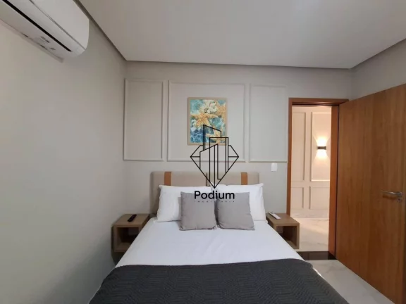 Imagem Flat mobiliado com área de lazer e vista para o mar da praia do Cabo Branco - FL0824.