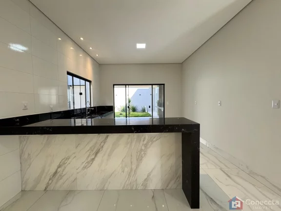 Imagem Casa à Venda no Parque do Sabiá em Patos de Minas – 3 Quartos e Área Gourmet