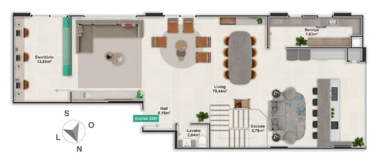 Imagem Apartamento 5 Dormitórios para venda em Balneário Camboriú - SC