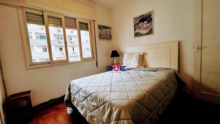 Imagem Apartamento com 2 dormitórios à venda, 70 m² por R$ 460.000 - Boqueirão - Santos/SP