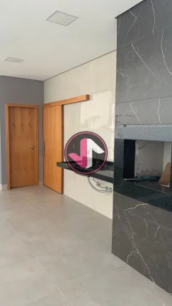 Imagem Casa de 160m² no Condomínio Belvedere 2, com piscina e área gourmet, 3 suítes, sala de estar e...