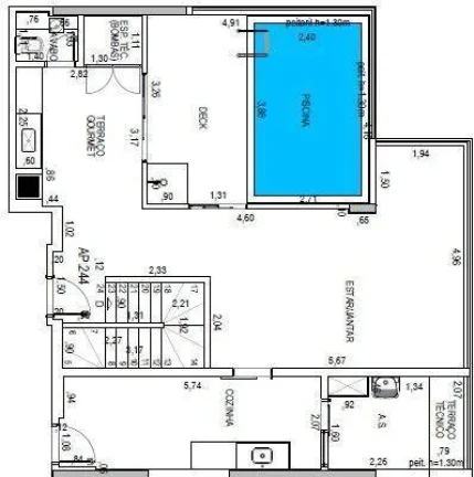 Imagem Cobertura com 3 suítes, home office, 3 vagas à venda, 173 m² por R$ 2.595.000 - Gonzaga - Santos/SP