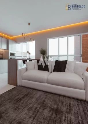Imagem Obras aceleradas - Apartamento de 2 dormitórios sendo 1 suíte em Santos