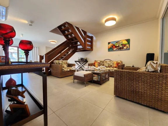 Imagem Casa à venda com 5 Dormitórios 3 suítes, 407m² de área construída - Riviera de São Lourenço - Bertioga SP.