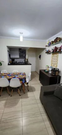 Imagem Apartamento à venda no Parque Taboão: 3 quartos, 1 suíte, 2 banheiros, 2 vagas, 70m² - Taboão da Serra-SP.