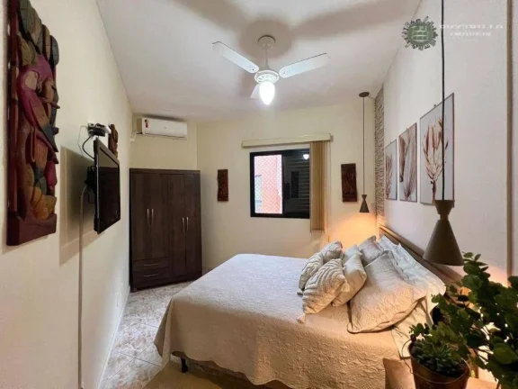 Imagem Apartamento com 2 dormitórios à venda, 64 m² por R$ 380.000,00 - Aviação - Praia Grande/SP