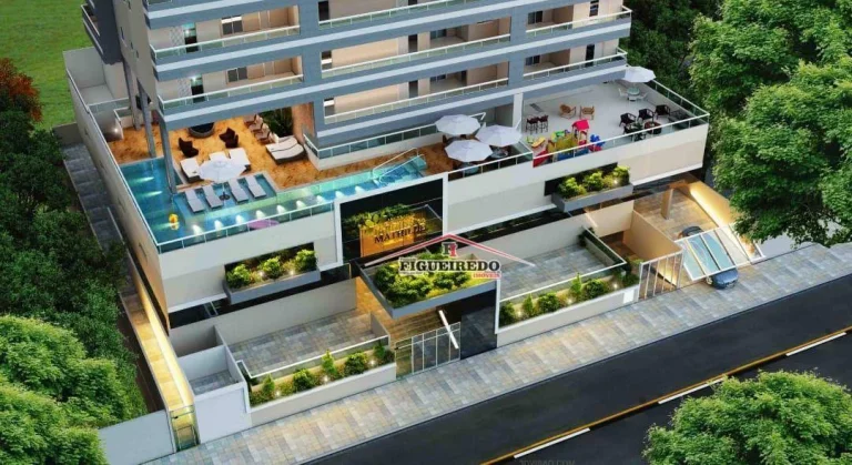 Imagem Apartamento à venda, 73 m² por R$ 621.280,00 - Canto do Forte - Praia Grande/SP