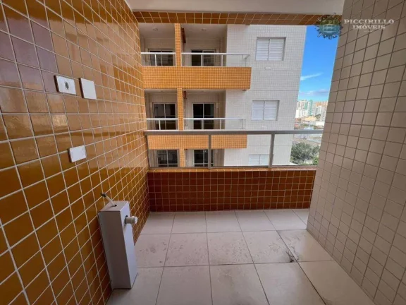 Imagem Apartamento com 2 dormitórios à venda, 60 m² por R$ 438.000,00 - Boqueirão - Praia Grande/SP