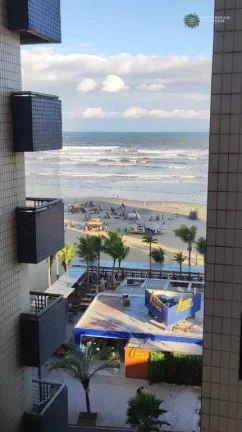 Imagem Apartamento com 2 dormitórios para alugar, 86 m² por R$ 4.000,02/mês - Vila Guilhermina - Praia Grande/SP