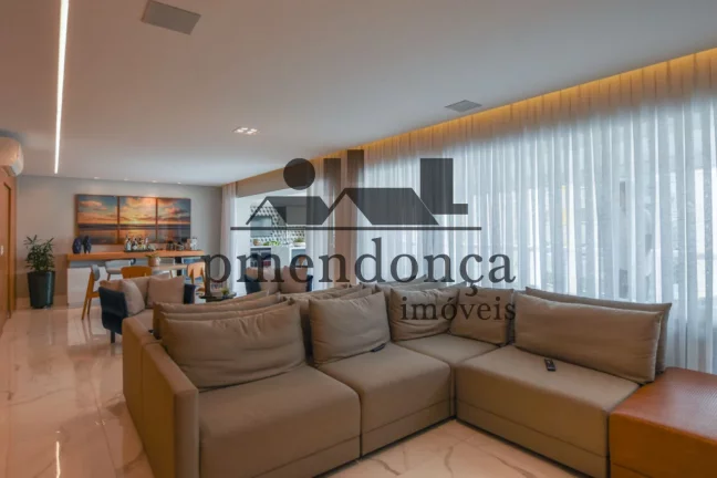 Imagem Belíssimo apartamento em Perdizes com 3 suites e 4 vagas, 172m² mobiliado.