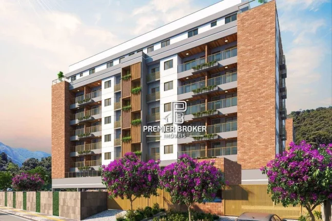 Imagem Apartamento com 2 dormitórios à venda sendo 1suite, 60 m² por R$ 515.000 - Várzea - Teresópolis/RJ