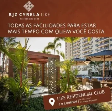 Imagem LIKE RESIDENCIAL LIKE CLUB, APARTAMENTO infraestrutura completa