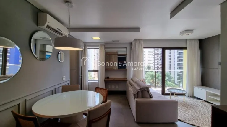 Imagem Localizado em uma das regiões mais desejadas de Campinas, este apartamento de 58 m² é uma excelen...