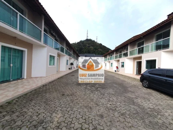 Imagem Sobrado em Condomínio com Piscina, 2 Suítes, 150m Praia do Sonho