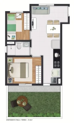 Imagem Um empreendimento completo com toda segurança, conforto e lazer que você merece. Preço e disponib...