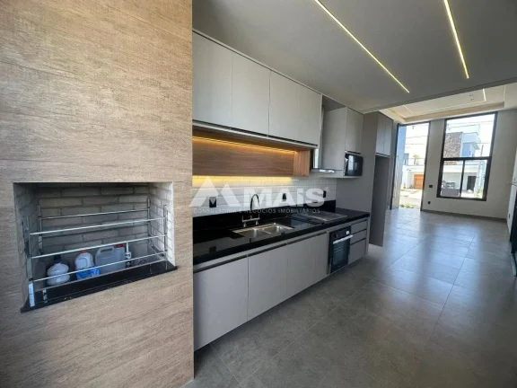 Imagem Casa com 3 dormitórios à venda, 158 m² por R$ 1.300.000,00 - Condomínio Reserva Central Parque - Salto/SP