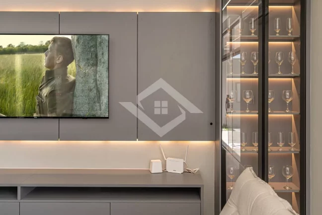 Imagem Casa 4 Quartos, 3 Suítes em Condomínio Fechado | Vargem Pequena | 202m²