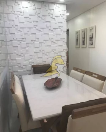 Imagem ATENÇÃO APARTAMENTO 56,00M PORTEIRA FECHADA METRÔ C. LIMPO 2 DORMITÓRIOS SALA 2 AMBIENTES 1 VAGA MÓVEIS PLANELADOS BOM GOSTO E REQUINTE USE SEU FGTS