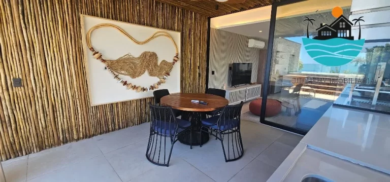 Imagem Pé na Areia com Vista ao mar - A Venda ou Locação de Temporada - Juquehy com 4 suítes, lado direito, máx. 08 pessoas | Juquehy Imobiliária