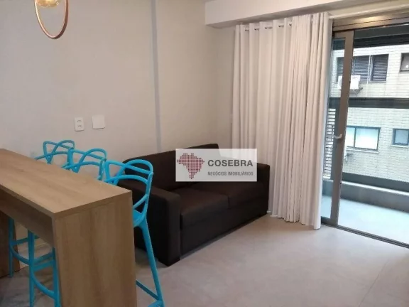 Imagem Apartamento com 1 dormitório para alugar, 36 m² por R$ 6.067,00/mês - Itaim Bibi - São Paulo/SP