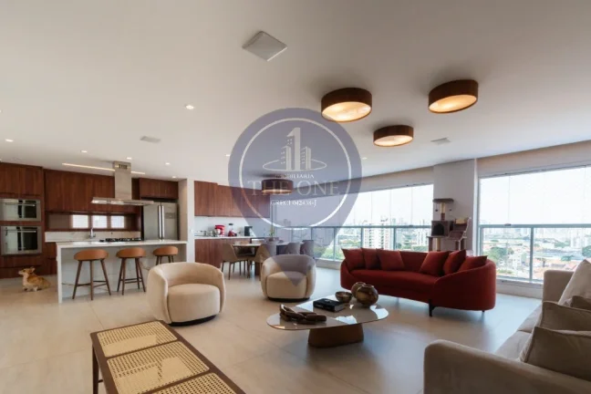 Imagem Apartamento de luxo no coração de São Paulo - Ipiranga! 3 quartos, 3 suítes, 2 salas, 4 banheiros, 3 vagas de garagem.