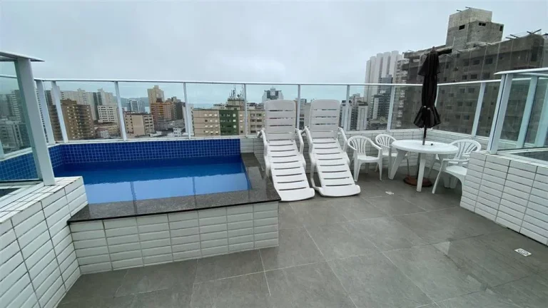 Imagem APARTAMENTO COM 39.44 m² - BOQUEIRAO - PRAIA GRANDE SP