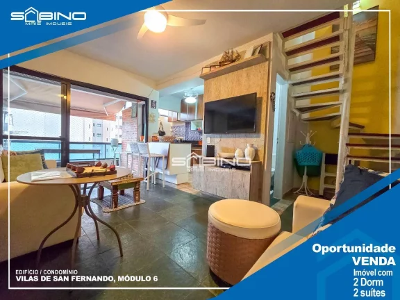 Imagem Apartamento à Venda com 2 dormitórios 78m², 1 vaga - Riviera de São Lourenço Bertioga SP