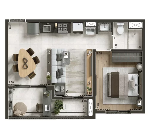 Imagem Apartamento em Alto da Boa Vista - São Paulo SP