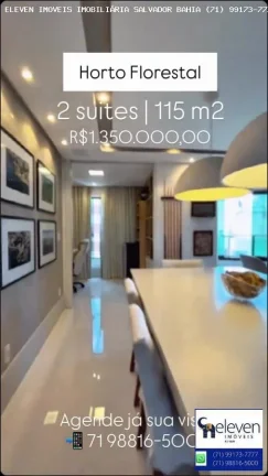 Imagem APARTAMENTO NO HORTO FLORESTAL! 115M² FOI TRANSFORMADO PARA  2 SUITES OFERECER AINDA MAIS CONFORTO E FUNCIONALIDADE! COM DUAS VAGAS