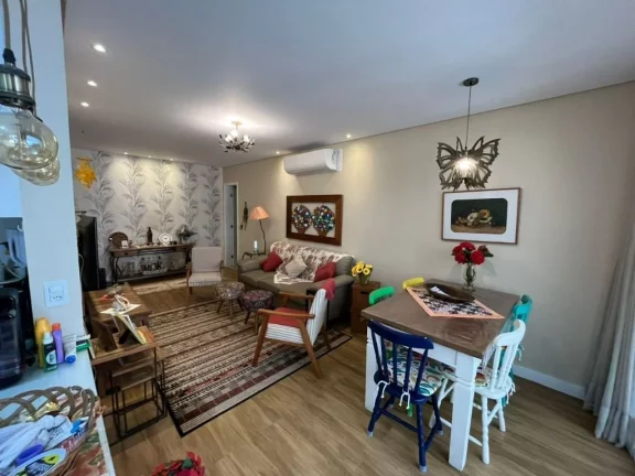 Imagem Apartamento com 3 dormitórios à venda, 105 m² - Tombo - Guarujá/SP