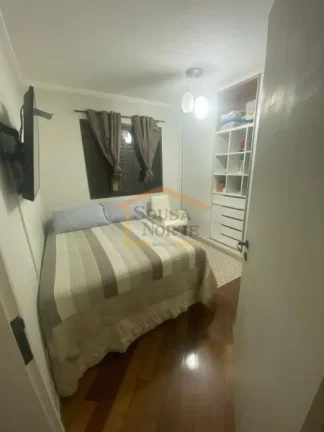 Imagem Apto com 3 dormitórios, sendo 1 suíte, sala 2 ambientes com sacada, banheiro social, cozinha, áre...