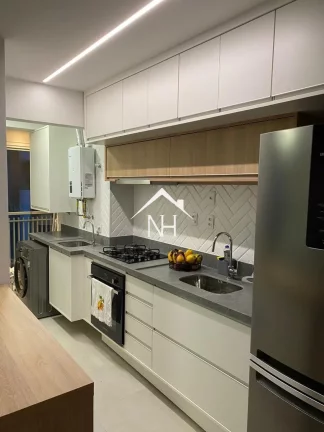 Imagem Apartamento de 69m no Brooklin c/ 2 dormitórios (1 suíte), terraço gourmet, academia, piscina, salão de festas, churrasqueira,playground,brinquedoteca
