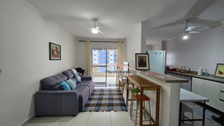 Imagem Apartamento à venda, 122 m² por R$ 890.000,00 - Vila Guilhermina - Praia Grande/SP
