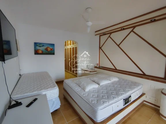 Imagem Imóvel de luxo à venda: Apartamento de 3 quartos em Pitangueiras, Guarujá-SP - 171m², 2 vagas de garagem