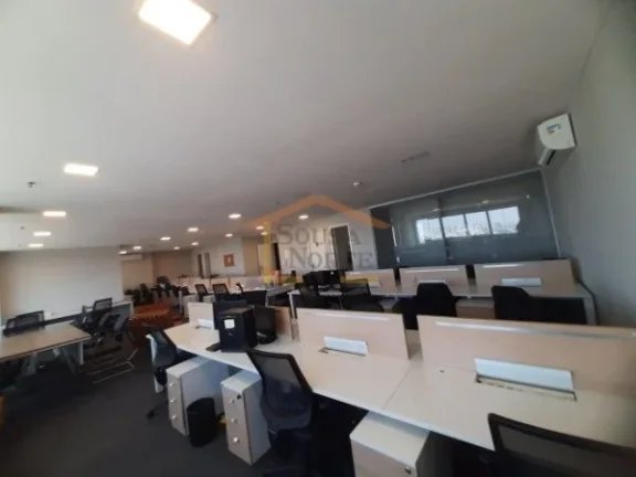 Imagem Sala comercial no 25º andar, composta por 4 salas de 51m² cada (sendo 3 unificadas + 1 sala indivi...