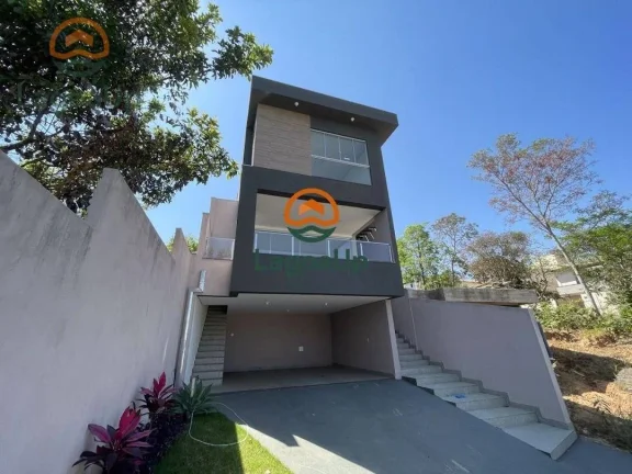 Imagem Casa com 3 dormitórios à venda, 211 m² por R$ 1.100.000,00 - Condomínio Trilhas Do Sol - Lagoa Santa/MG