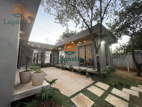Imagem Casa com 4 dormitórios à venda, 290 m² por R$ 950.000,00 - Lagoa Mansões - Lagoa Santa/MG