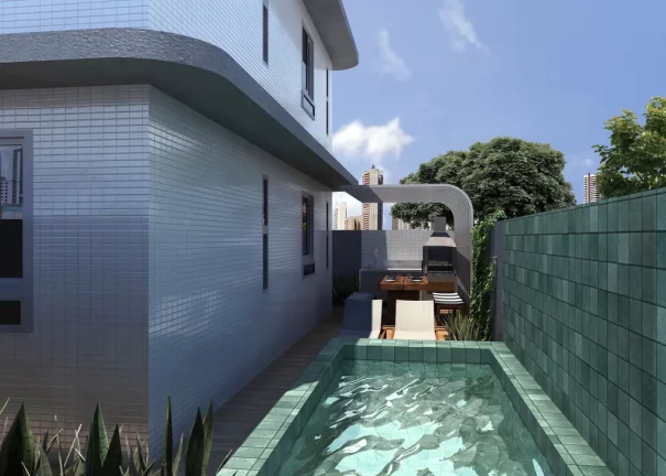 Imagem Apartamento Garden à venda em João Pessoa, Bancários, com 2 quartos, 68m2