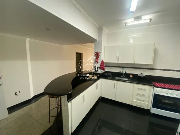 Imagem Apartamento frente mar com 3 Quartos à Venda em Pitangueiras, Guarujá-SP: 170m², Suite, 2 Salas, 2 Banheiros, 1 Vaga de Garagem
