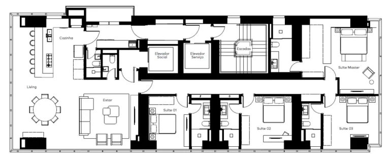 Imagem APARTAMENTO RESIDENCIAL em Balneário Camboriú - SC, Centro