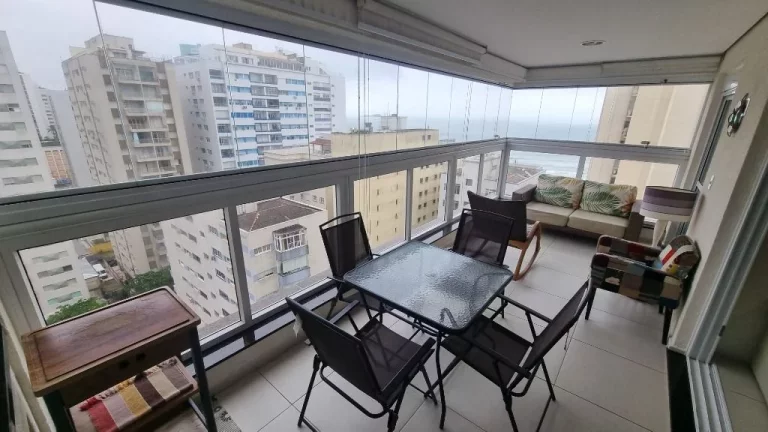Imagem Apartamento com 3 dormitórios, 105 m² - venda ou aluguel - Pitangueiras - Guarujá/SP