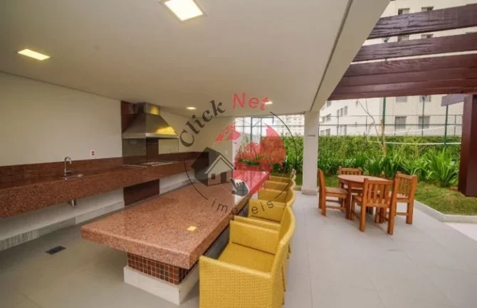 Imagem Apartamento Mobiliado com Vista Livre e Lazer Completo – Chácara Inglesa, São Bernardo do Campo