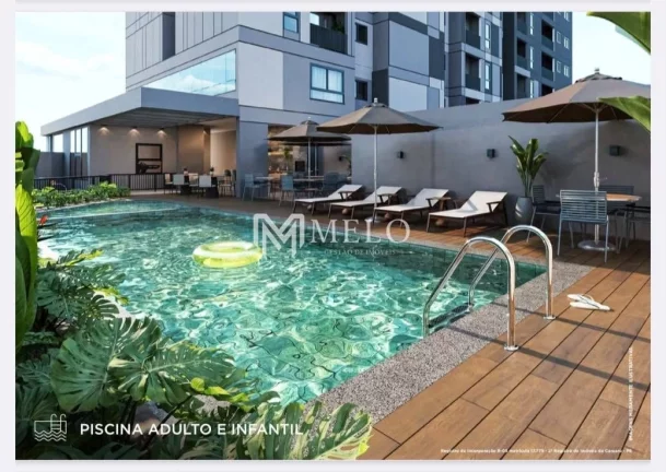 Imagem Apto com 2qts, 1suite, 1vaga, 42,79m2 no melhor de Caruarú
