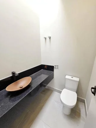 Imagem Casa alto padrão com 3 suítes e escritório à venda, 225 m² por R$ 2.300.000 - Condomínio Villa Sapezal - Indaiatuba/SP