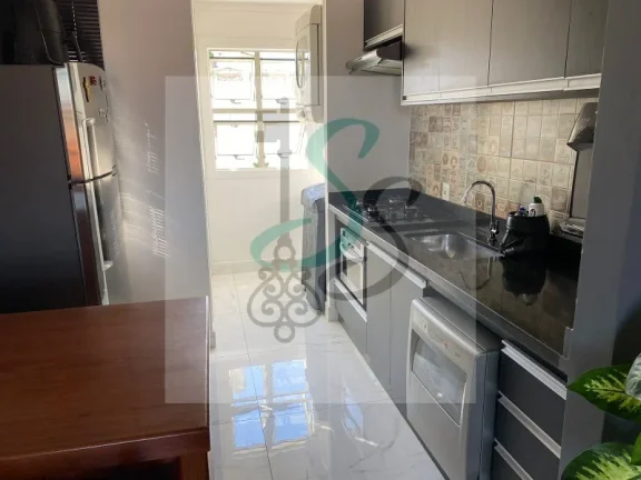 Imagem Venda de apartamento no Jardim Cristina, Campinas. 2 dormitórios, sala, cozinha, lavanderia, banheiro, vaga de garagem