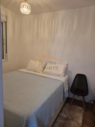 Imagem Apartamento 48m², 2 dormitórios, sendo 1 suíte, além de mais 1 banheiro social. Sala dois ambien...