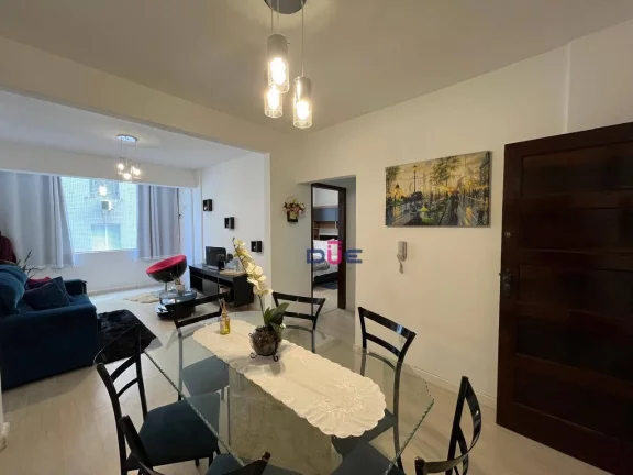 Imagem Apartamento financiável 1 quarto com vista mar. Apto em prédio esquina com a praia. 1 vaga , à venda, 65 m² por R$ 460.000 - José Menino - Santos/SP