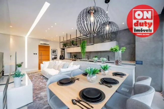 Imagem Apartamento com 3 quartos à venda, 89 m² por R$ 760.400 - Encruzilhada - Santos/SP
