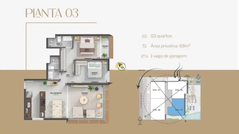 Imagem Apartamento de Alto Padrão na Enseada Azul, Guarapari: Conforto, Lazer e Localização Privilegiada...